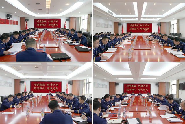江西消防總隊召開2019年黨委擴大會議，要求持續(xù)加強消防救援經(jīng)費保障，大力推進(jìn)公共消防設(shè)施建設(shè)(圖3)
